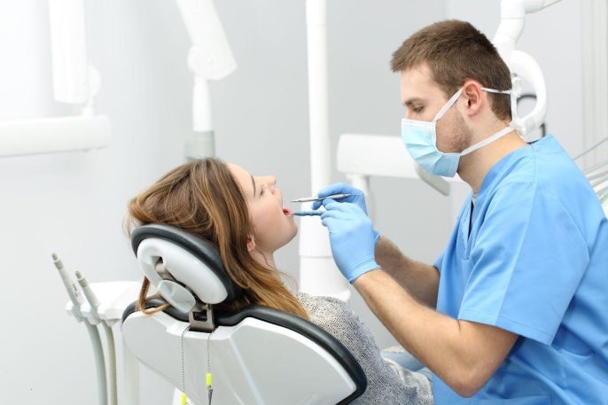 Gum disease treatment consultation with hygienist at Windsor Dental Practice Leicester
